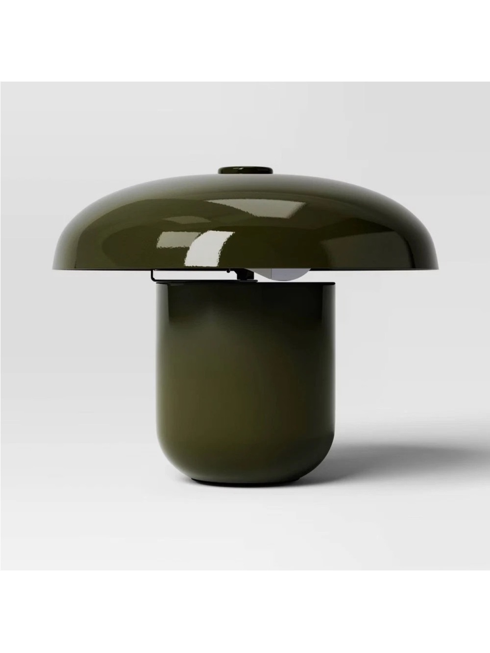 Threshold Target TOUCH SENSOR Olive Green Mushroom Table Lamp NEW IN BOX